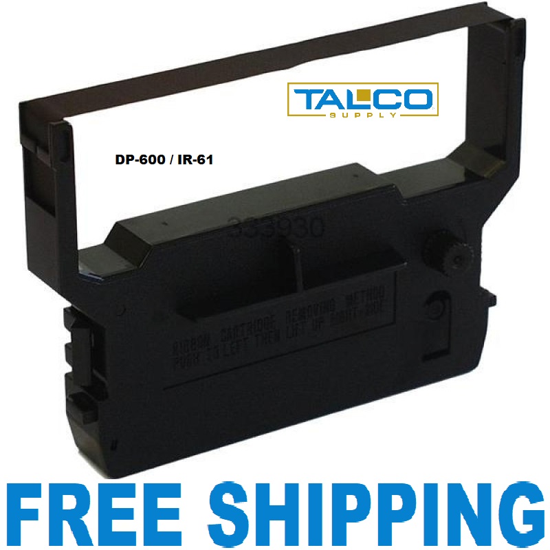 Talco Supply Citizen IR61 / DP600 Compatible Printer Ribbons Black Ink